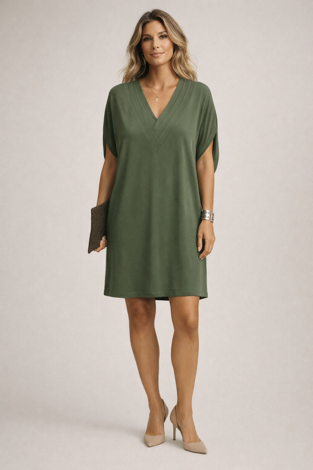 Céleste – Mini-robe élégante
